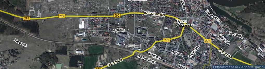 Zdjęcie satelitarne Sadowa ul.